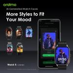 oraimo Watch 5 2.01" HD Panda Glass 1ATM Smart Watch