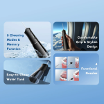 oraimo FlossJet Pro Comfortable Smart Flosser with 5 Cleaning Modes