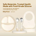 oraimo BabyFeast Food-Grade Silicone Baby Dinnerware
