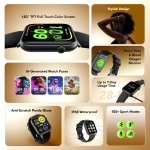 oraimo Watch 6N 1.83'' Full Touch Color Screen Smart Watch