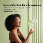 oraimo HandPump BPA-Free Gentle Touch Lightweight Manual Breast Pump