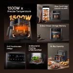 oraimo NutriFry S1 Ultra 1500W 6L App Control Full Touchscreen Air fryer