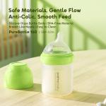 oraimo PureBottle 160 160ml Anti-Colic Silicone Glass Baby Bottle