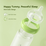 oraimo PureBottle 240 240ml Anti-Colic Silicone Glass Baby Bottle