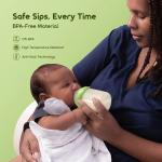 oraimo PureBottle 160 160ml Anti-Colic Silicone Glass Baby Bottle