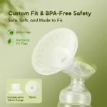 oraimo DouPump Electric BPA-Free Micro-Vibration Breast Pump