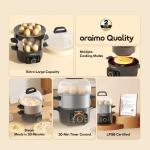 oraimo EasyEgg Double-layer electric egg Egg Steamer