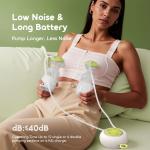 oraimo DouPump Electric BPA-Free Micro-Vibration Breast Pump