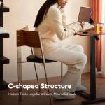 oraimo FlexiNest Mobile Telescoping Tilt-Adjustable Partition Desk