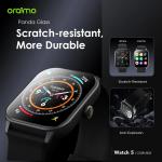 oraimo Watch 5 2.01" HD Panda Glass 1ATM Smart Watch