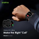 oraimo Watch 5 2.01" HD Panda Glass 1ATM Smart Watch