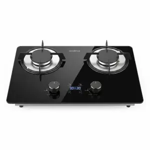Oraimo FlameSaver D1 2-Burner Gas Stove with Timer