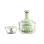 Oraimo GrateSpin 2 in 1 Stainless Salad Spinner & Chopper