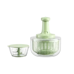 Oraimo GrateSpin 2 in 1 Stainless Salad Spinner & Chopper