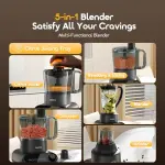 Oraimo OmniBlend 2 21000 RPM Speed 5-in-1 Blender