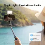 Oraimo FlexiStand Phone Tripod with Fill Light and Bluetooth Remote Control