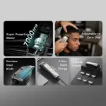 Oraimo EasyCut 2 10W Super Powerful Quick Charge Hair Clipper