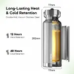 Oraimo DualHandy 740 Leakproof Portable 740ml Insulated Water Bottle