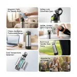 Oraimo MagStand 950 950ml Smart Thermos Bottle with Magnetic Tight Fit