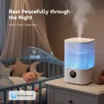 Oraimo MistGlow 3.2L Smart Humidifier with LED Display & 7-Color Ambient Light