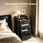 Oraimo Noir Stand Plus Spacious and Stylish Storage Dresser