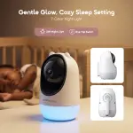 Oraimo SafeSense 2K Baby Monitor – 360° PTZ with WiFi App Control