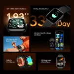 Oraimo Watch Nova 2N 1.93'' AMOLED 33-Day Standby Smart Watch
