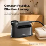Oraimo SteamCore Lite Portable Steam Iron with 180° Rotating Handle | 6 Modes, 130ml Tank, Steam & Dry