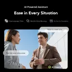 Oraimo SpaceBuds 2 AI Smart 45hrs Playtime True Wireless Earbuds